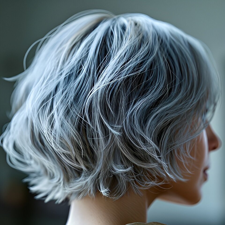 Erstaunlich Grau Haare Tnen Ebenbild
