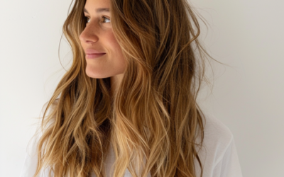 Balayage für langes Haar