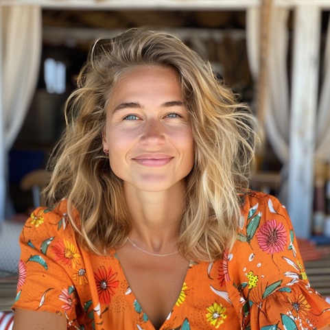 Natürliche Balayage: Die perfekte Strandfrisur