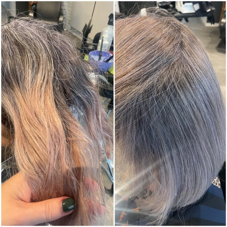 greyblending before and after example