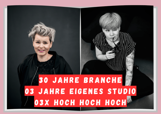 Anja Kieselbach feiert 30 Jahre Tätigkeit in der Friseurbranche und 3 Jahre in der Selbständigkeit. Hoch, hoch, hoch!