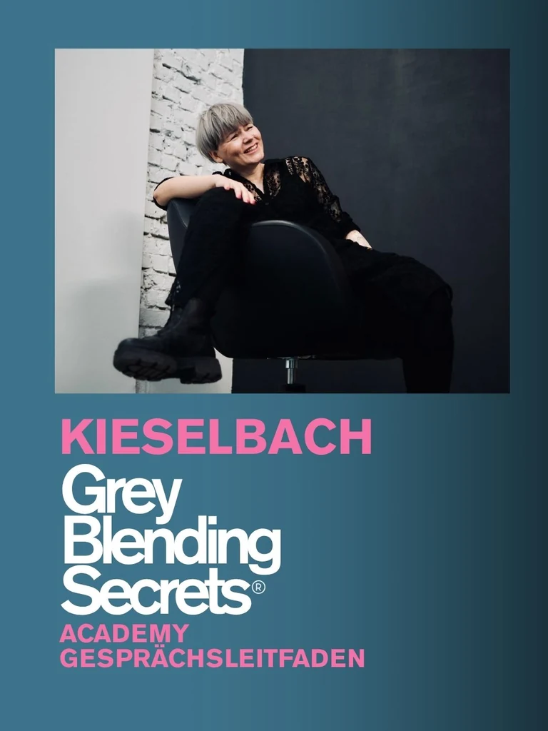 Gesprächsleitfaden der Kieselbach Grey Blending Secrets Academy